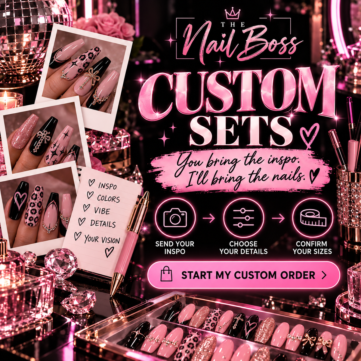 Custom Nail Set